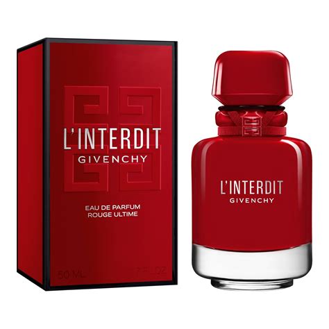 l inderdit givenchy|Givenchy l'interdit rouge ultime.